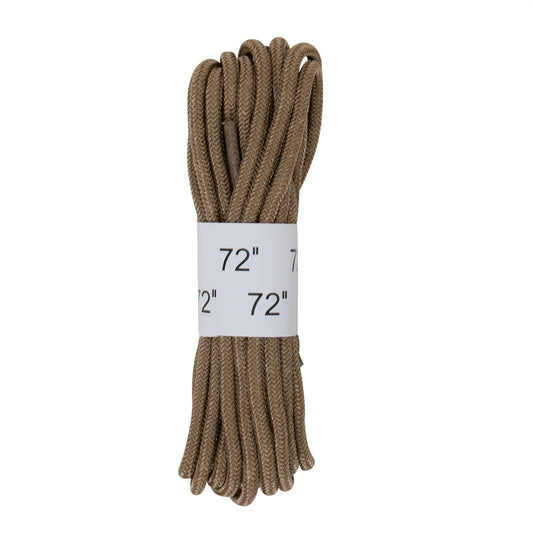 Military Shoe Laces Desert Tan 72 Inch - Cadetshop
