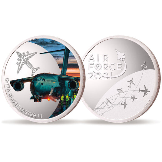 Air Force 100 Limited Edition Medallion - C-17A Globemaster III - Cadetshop