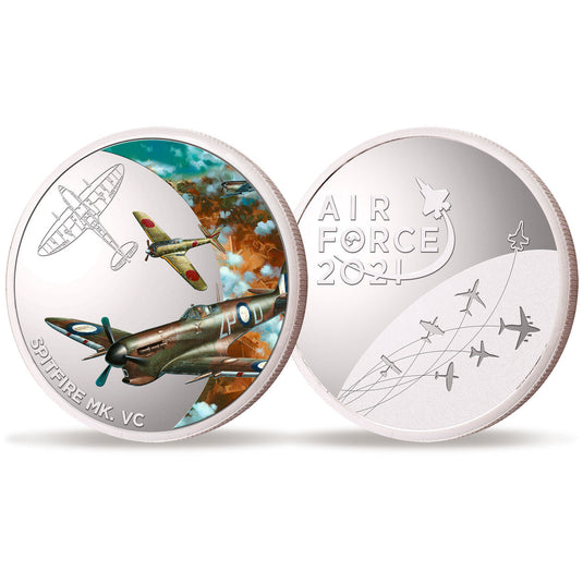 Air Force 100 Limited Edition Medallion - Spitfire Mk VC - Cadetshop