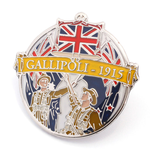 Australia & New Zealand Gallipoli Lapel Pin - Cadetshop