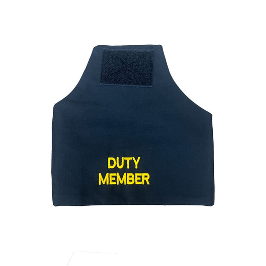 Duty Brassard Solid Black Navy - Cadetshop