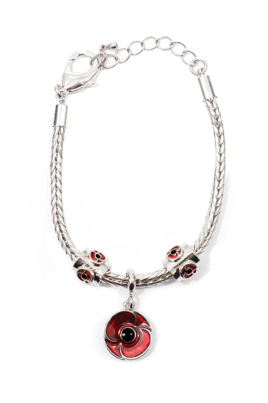 Poppy Mpressions Memory Charm Bracelet - Cadetshop