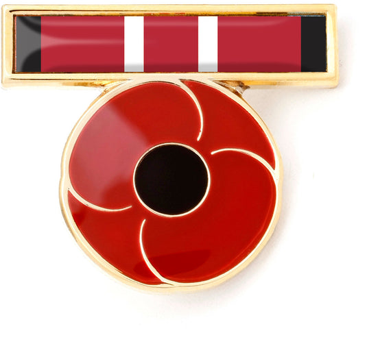 ADM Ribbon Poppy Lapel Pin - Cadetshop