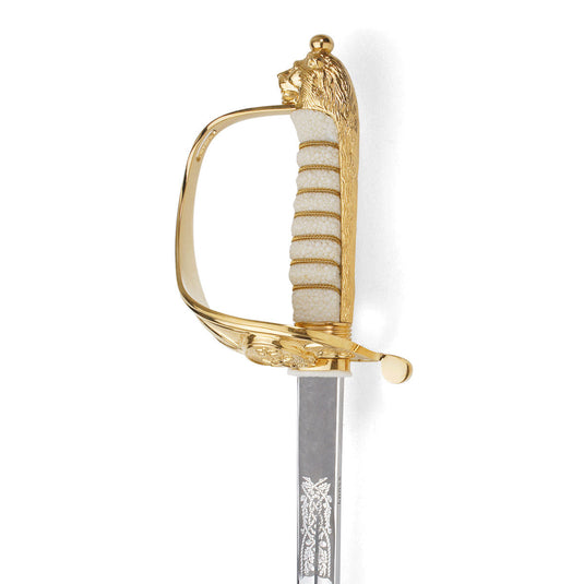 Navy Sword Flag Rank and Below Flag Rank CIIR Cypher Stainless Steel WKC - Cadetshop