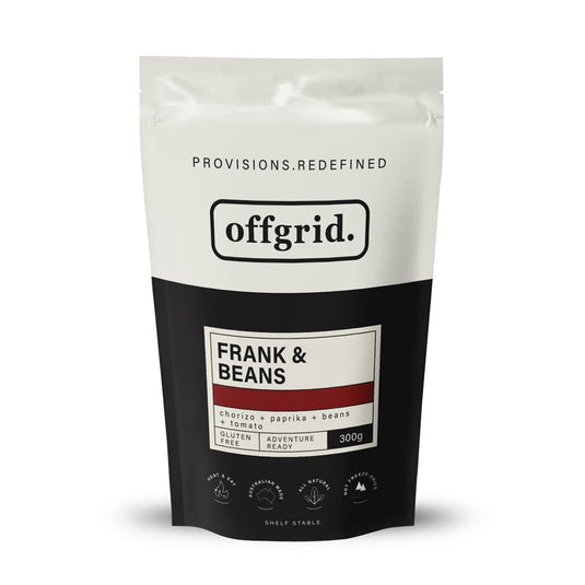 Rations Meal Ready to Eat Single Serve MRE Offgrid Frank and Beans - Cadetshop