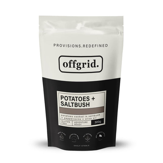 Rations Meal Ready to Eat Single Serve MRE Offgrid Saltbush Potatoes - Cadetshop