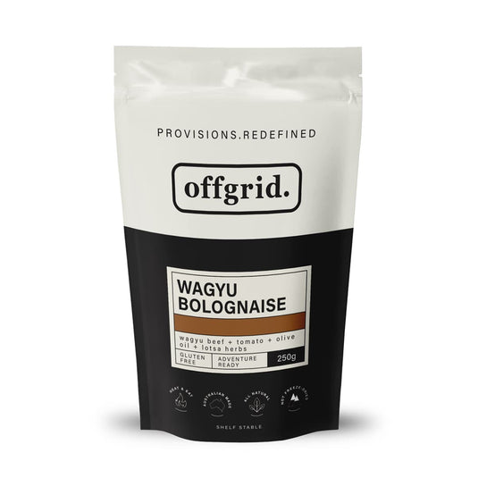 Rations Meal Ready to Eat Single Serve MRE Offgrid Wagyu Bolognaise - Cadetshop
