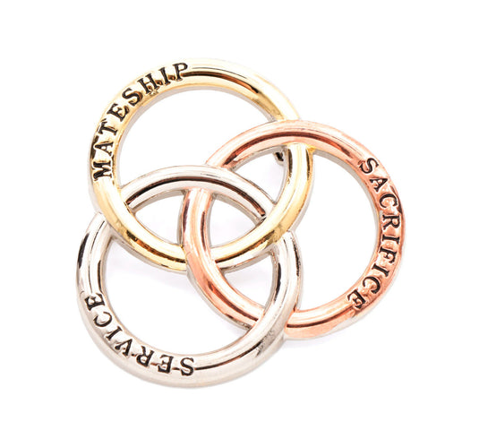 Rings of Mateship Brooch - Cadetshop
