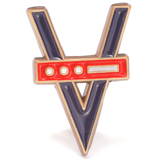 Pacific Victory Morse Code Lapel Pin - Cadetshop