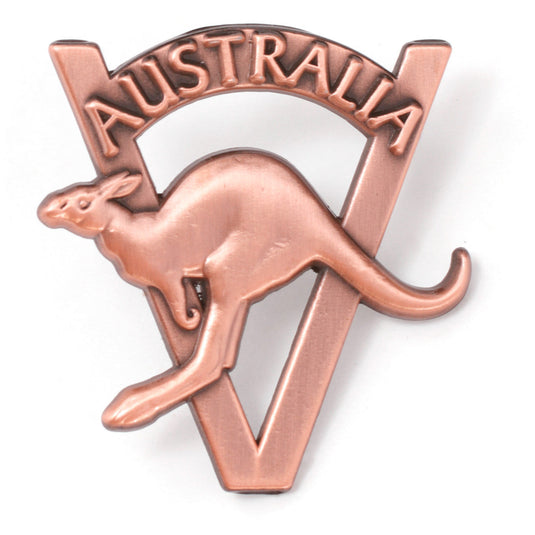 Pacific Victory V Penny Lapel Pin - Cadetshop