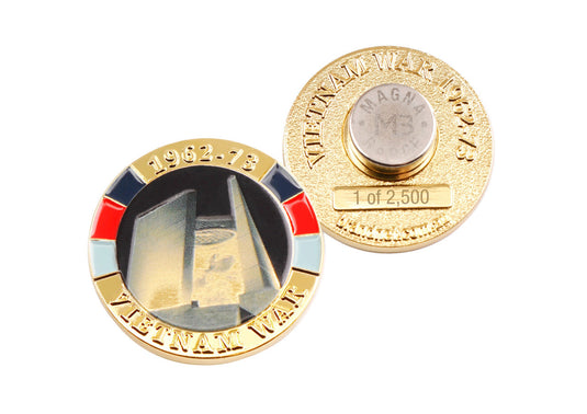 Vietnam War Memorial MagnaBadge - Cadetshop