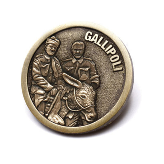 Gallipoli Anzac Spirit 3D Lapel Pin - Cadetshop