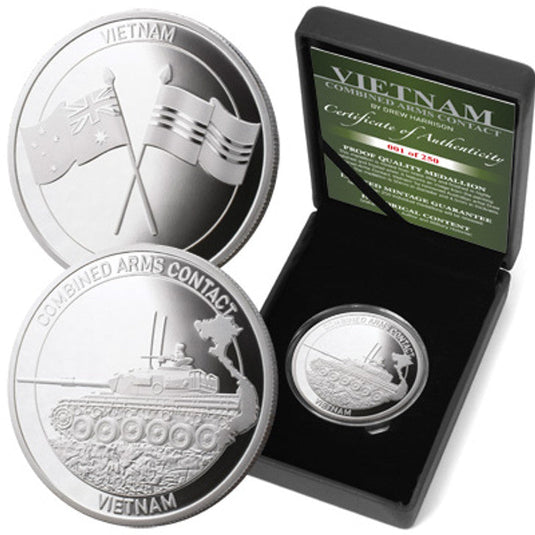 Vietnam Limited Edition Medallion CAC-Centurion in the Fight - Cadetshop
