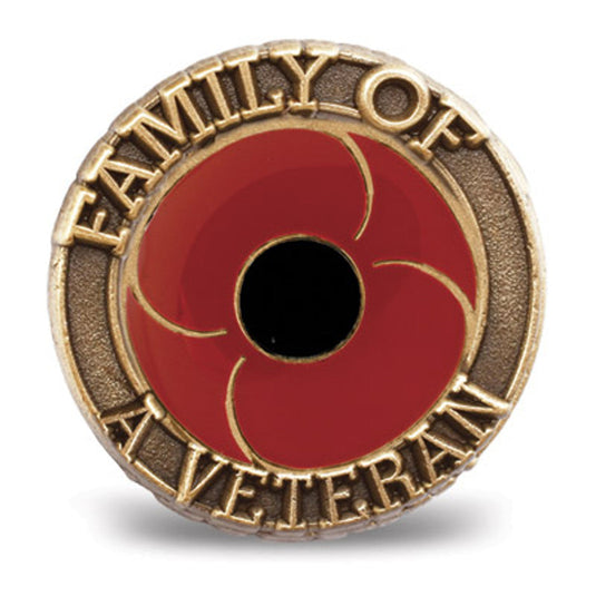 Family of A Veteran Poppy Badge - Cadetshop