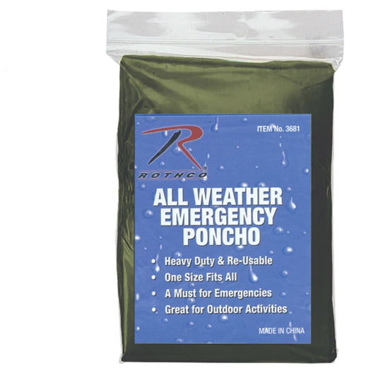 Emergency Poncho pack of 2 - Cadetshop