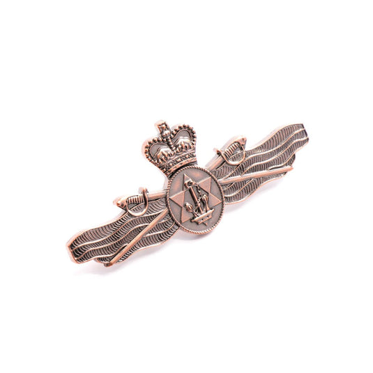Maritime Logistics Officer Bronze Badge Large Royal Australian Navy RAN - Cadetshop