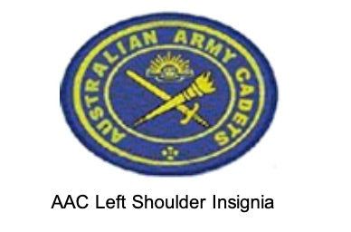 Badge Placement Army Cadets - AAC shoulder Insignia – Wedgetail Tactical