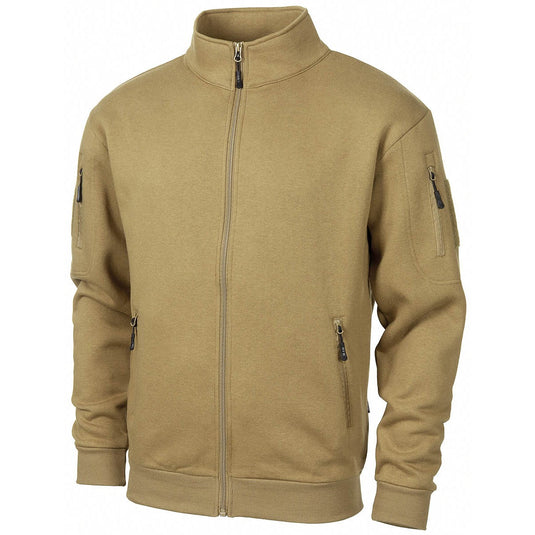 Tactical SweatJacket Coyote Tan - Cadetshop