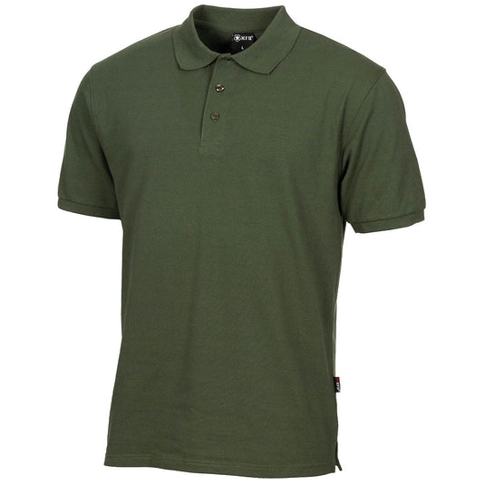 Polo Shirt Olive Drab Cotton/Poly