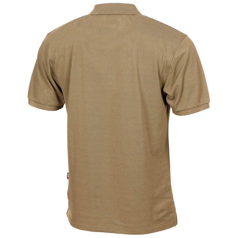 Load image into Gallery viewer, Polo Shirt Coyote Brown Cotton/Poly
