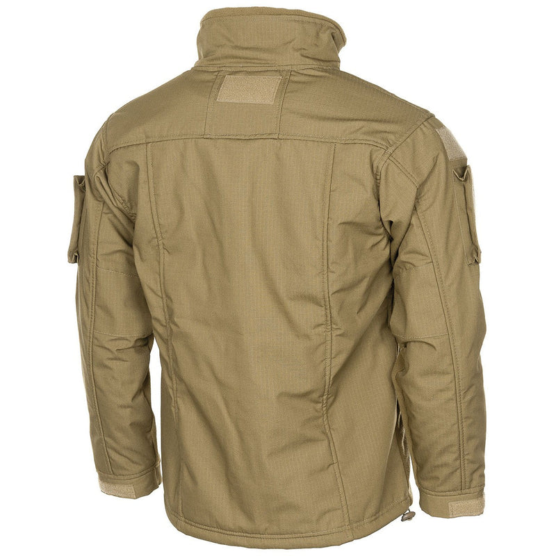 Load image into Gallery viewer, Tactical Fleece Combat Jacket Coyote Tan - Cadetshop
