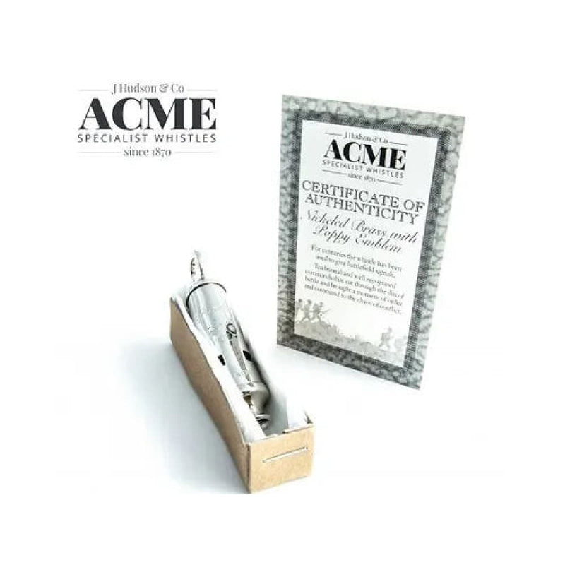 Load image into Gallery viewer, ACME Peace Whistle Nickel Plated
