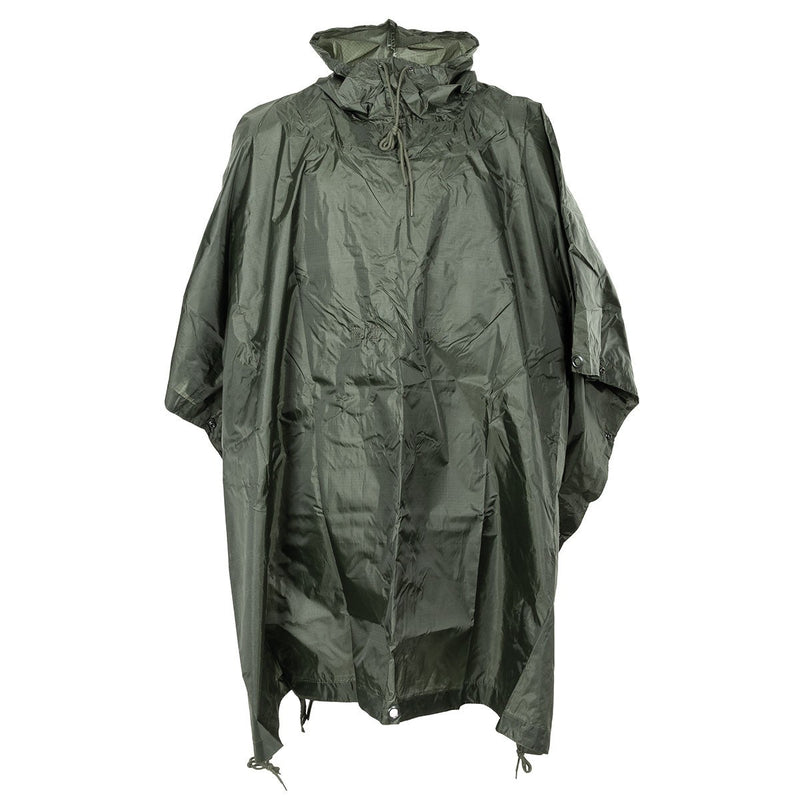 Load image into Gallery viewer, Poncho Rip-Stop Military Olive Drab - Cadetshop

