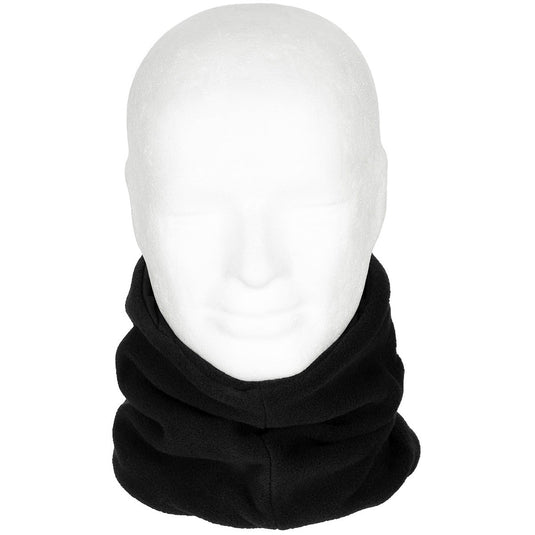 Neck Gaiter Fleece Black