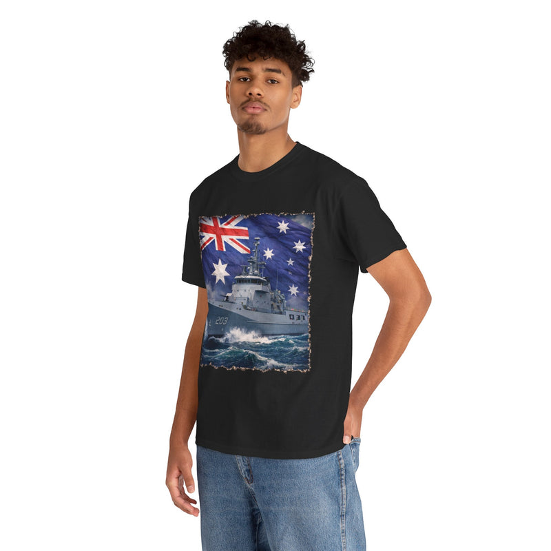 Load image into Gallery viewer, Navy Patrol Boat T-Shirt Navy Collection
