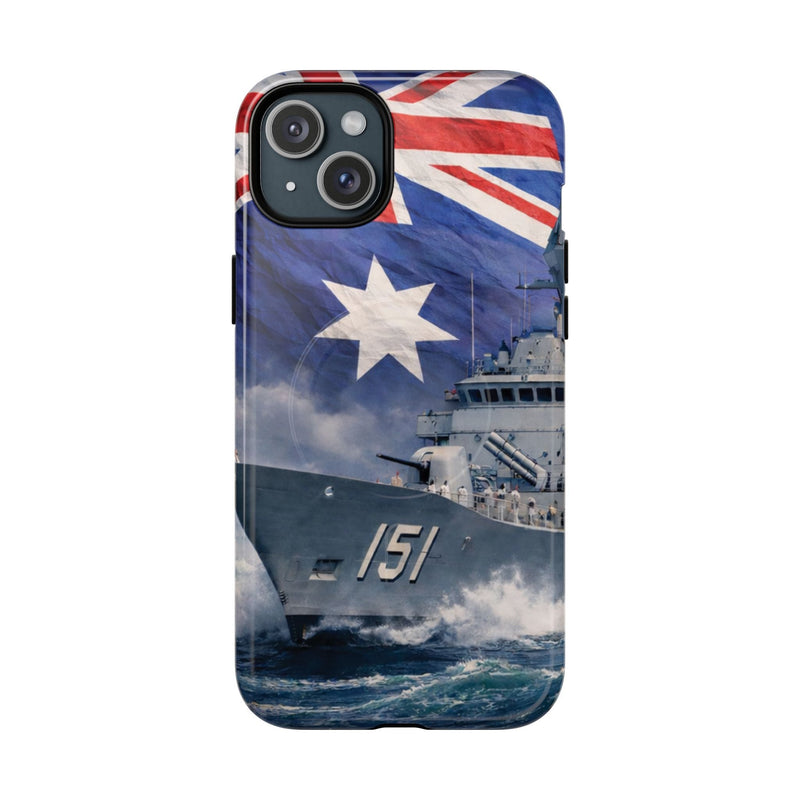 Load image into Gallery viewer, Frigate Phone Case Navy Collection
