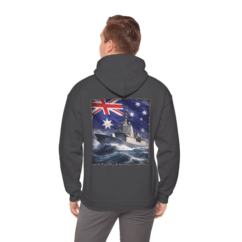 Load image into Gallery viewer, Destroyer Hoodie Jumper Navy Collection
