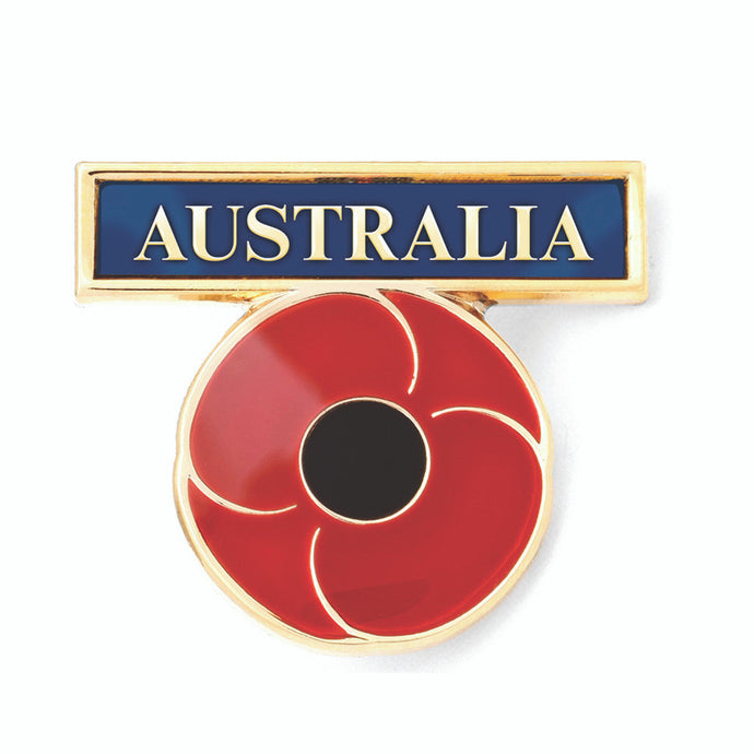 Australia Bar with Poppy Badge - Cadetshop