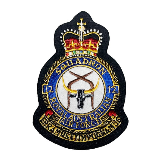 12 SQN Squadron Unit Crest Patch Air Force