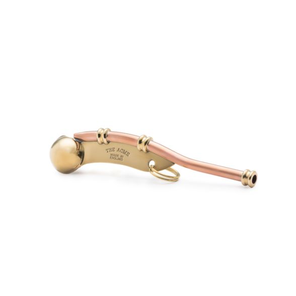 ACME Boatswains Call Pipe 12 Polished Brass