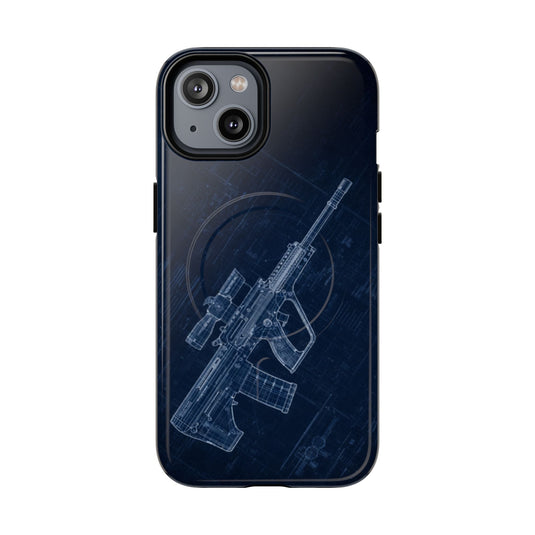 F88 Blue Print Phone Case Army Collection - Cadetshop