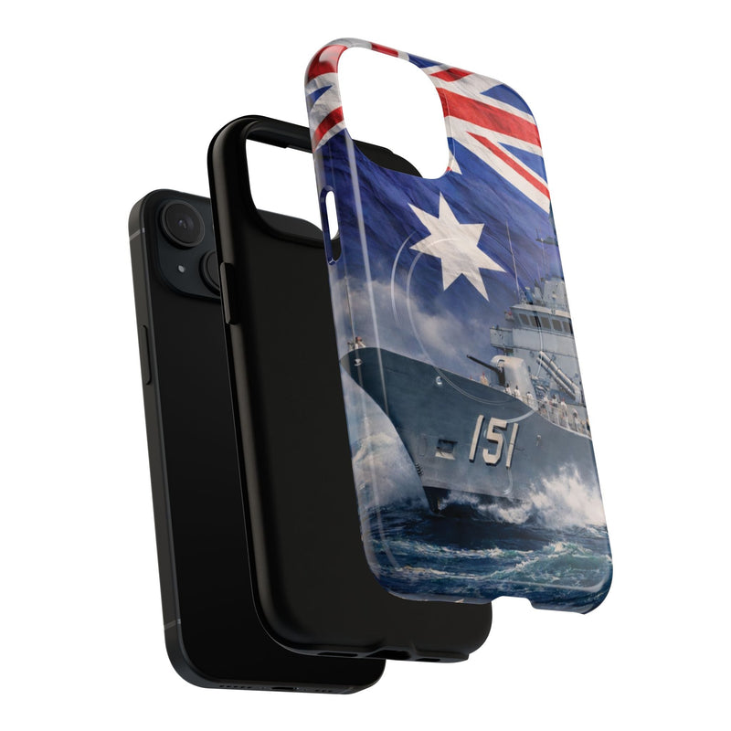 Load image into Gallery viewer, Frigate Phone Case Navy Collection
