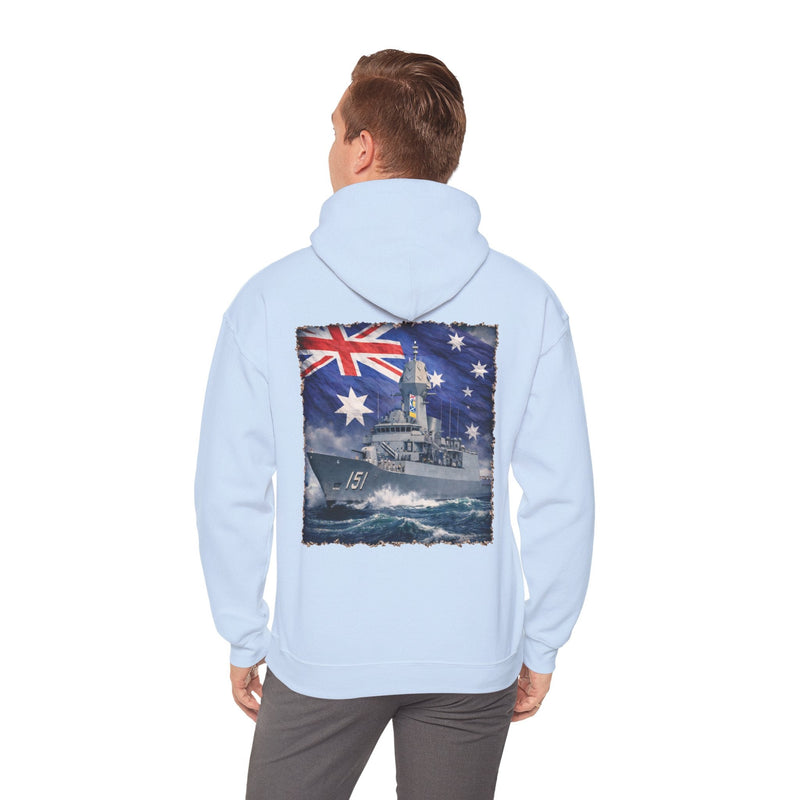 Load image into Gallery viewer, Frigate Hoodie Jumper Navy Collection
