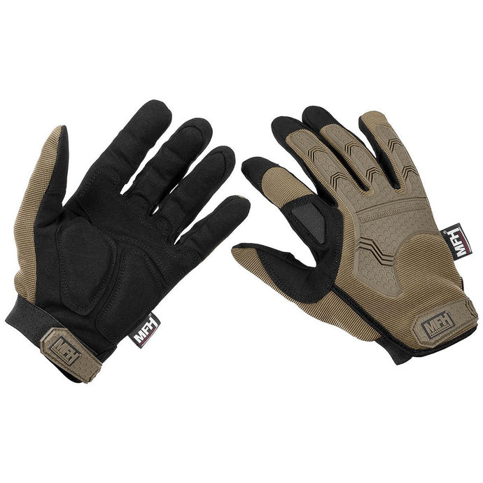 Tactical Gloves Coyote Tan Attack Gloves - Cadetshop