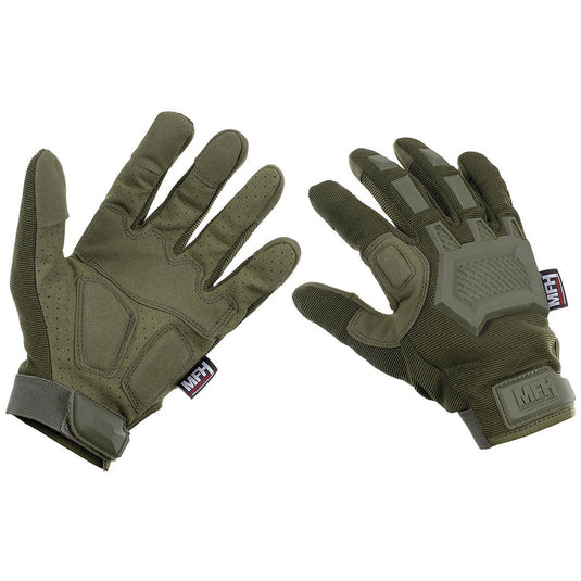 Tactical Gloves Olive Tan Action Gloves - Cadetshop
