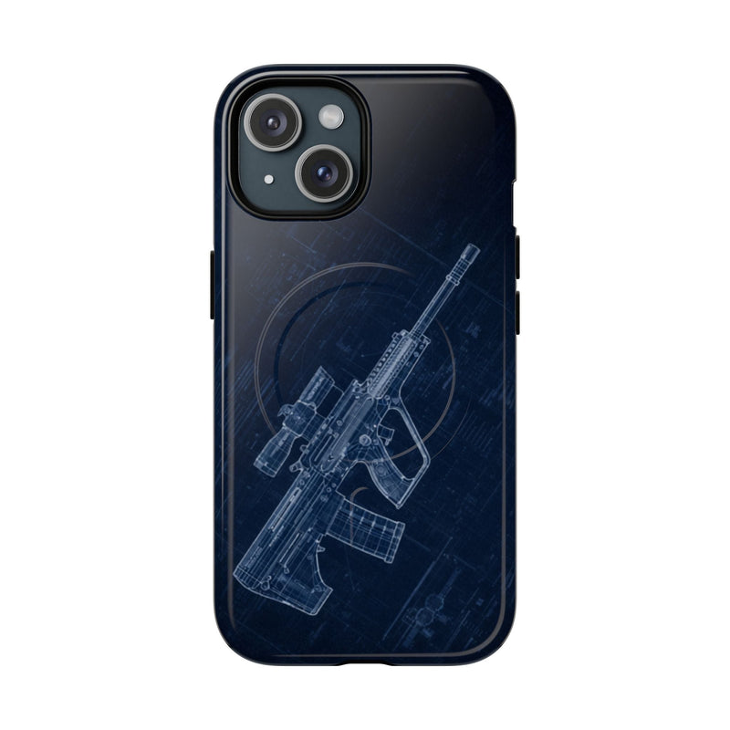 Load image into Gallery viewer, F88 Blue Print Phone Case Army Collection - Cadetshop
