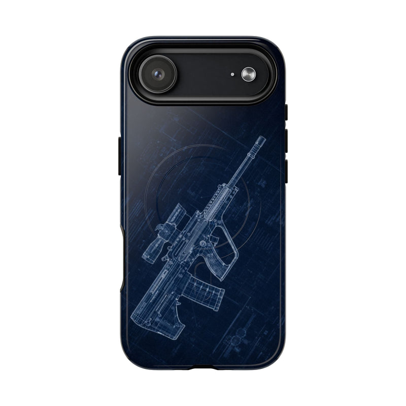 Load image into Gallery viewer, F88 Blue Print Phone Case Army Collection - Cadetshop
