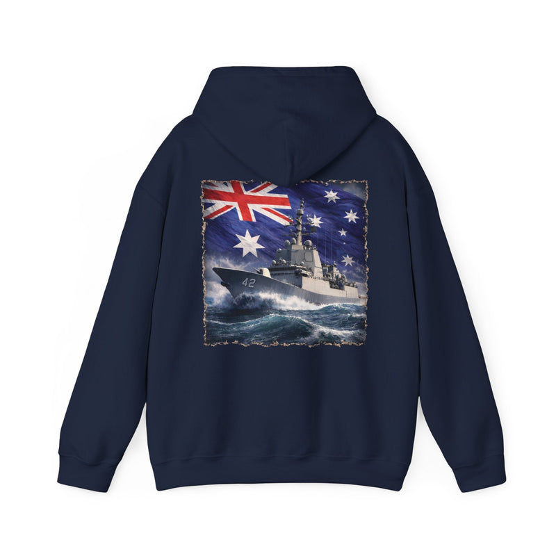 Load image into Gallery viewer, Destroyer Hoodie Jumper Navy Collection
