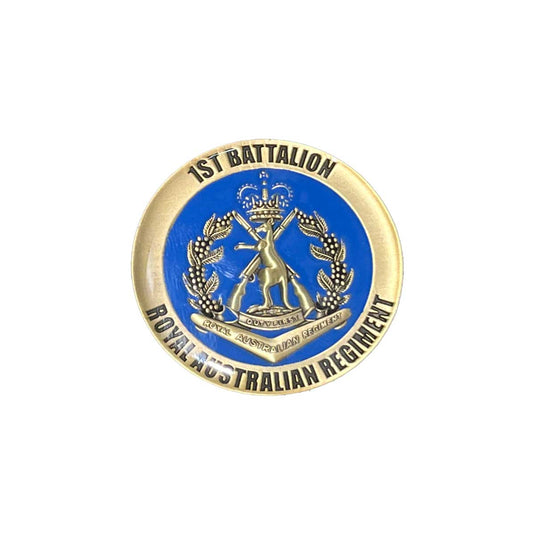 1st Battalion Royal Australian Regiment Medallion Challenge Coin - Cadetshop