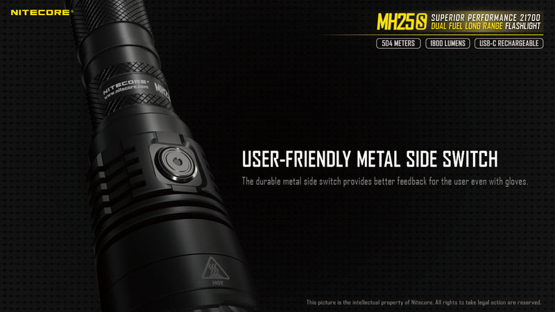 Load image into Gallery viewer, Nitecore MH25S 1800 Lumen Kit - Cadetshop
