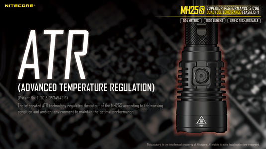 Nitecore MH25S 1800 Lumen Kit - Cadetshop