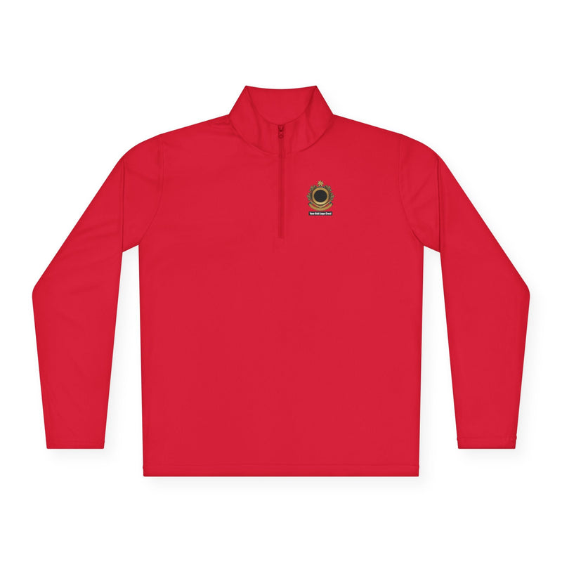 Load image into Gallery viewer, Quarter-Zip Pullover Custom Logo Crest - Cadetshop
