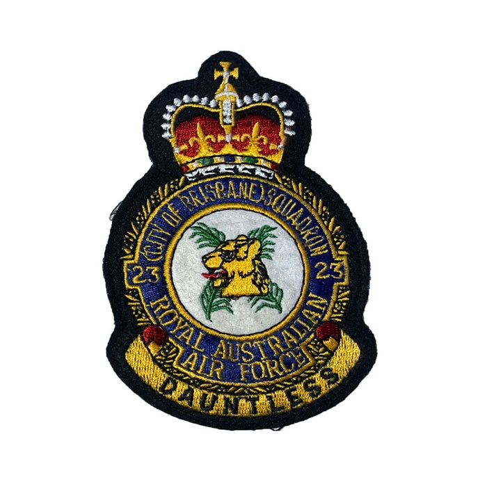 23 SQN Squadron Unit Crest Patch Air Force