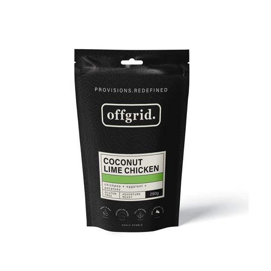 Rations Meal Ready to Eat Single Serve MRE Offgrid Coconut Lime Chicken - Cadetshop