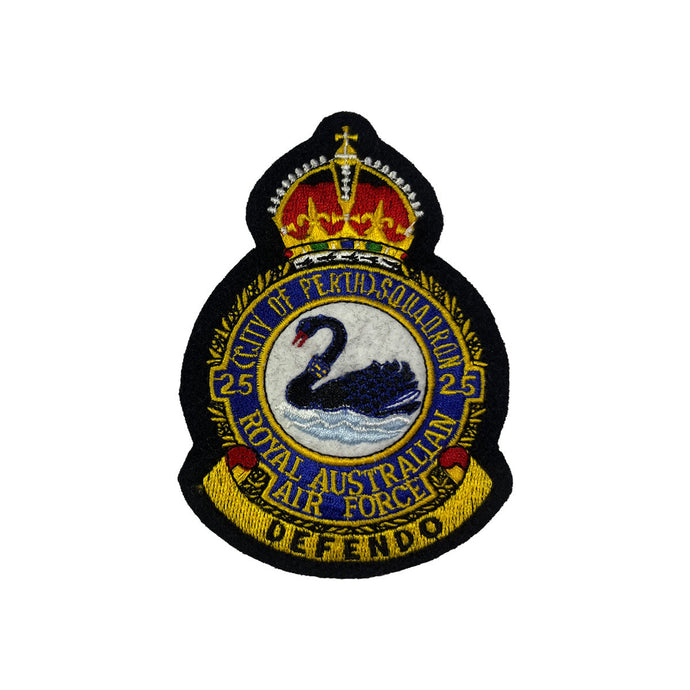 25 SQN Squadron Unit Crest Patch Air Force