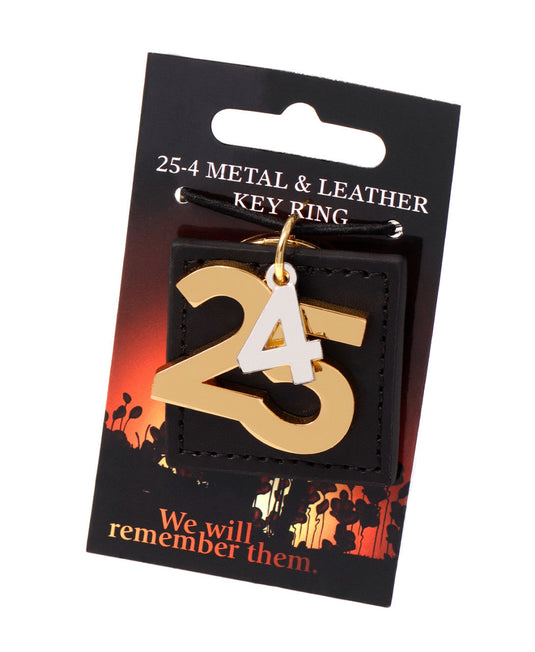 Metal & Leather Key Ring 25 4 - Cadetshop